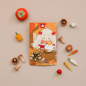 Set de 2 pin's émaillées Cozy Fall Picnic | Thousand Skies