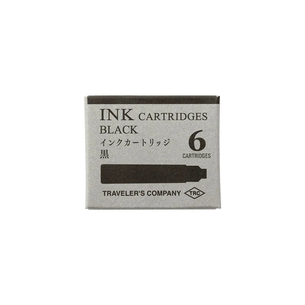 cartouche-dencre-noire-pour-stylo-plume-en-laiton vue 1