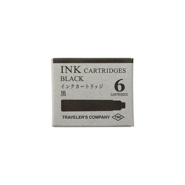 cartouche-dencre-noire-pour-stylo-plume-en-laiton vue 1