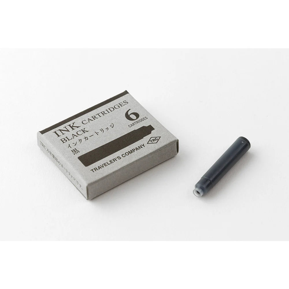 cartouche-dencre-noire-pour-stylo-plume-en-laiton vue 3