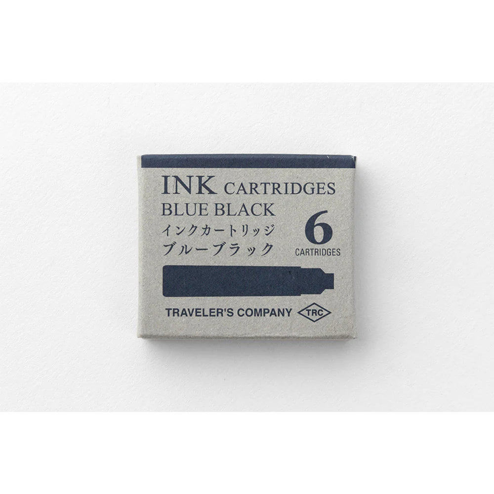 cartouche-dencre-bleu-noir-pour-stylo-plume-en-laiton vue 4