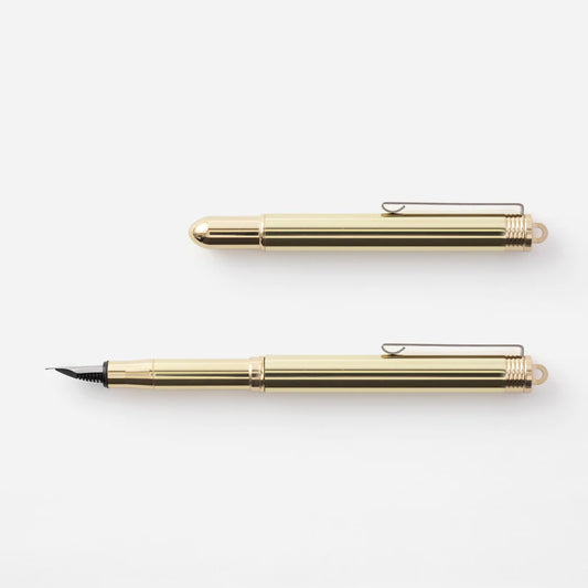 Stylo plume en laiton