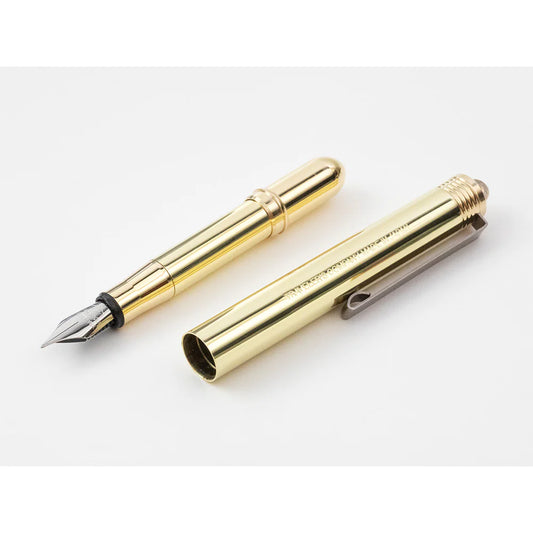 Stylo plume en laiton