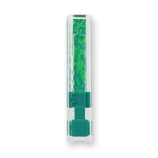 crayon-de-decoration-vert-melange vue 2