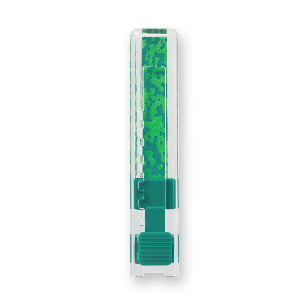 crayon-de-decoration-vert-melange vue 2
