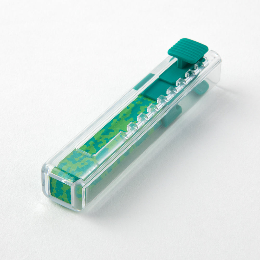 crayon-de-decoration-vert-melange vue 3