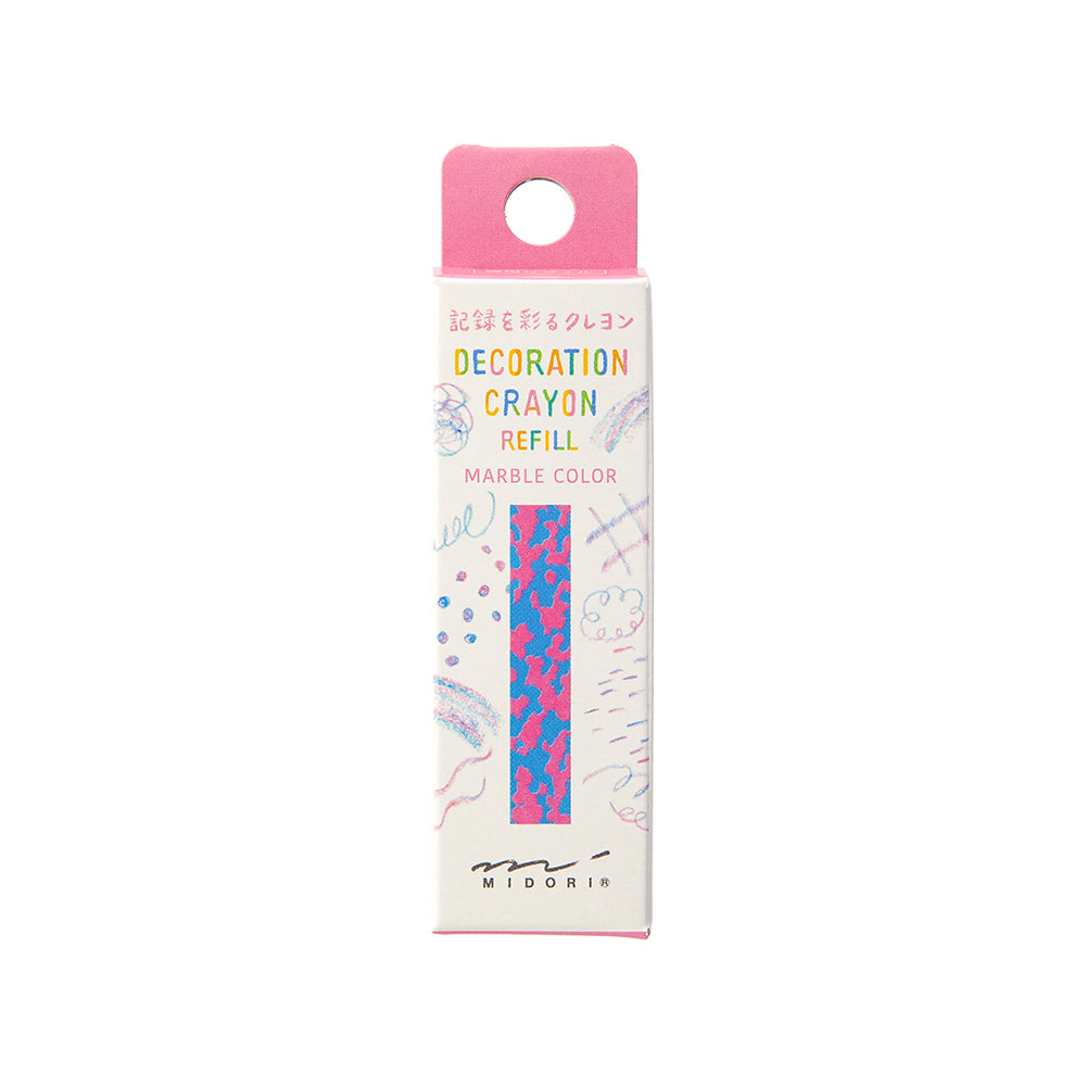 recharge-crayon-de-decoration-rose-bleu-clair vue 1