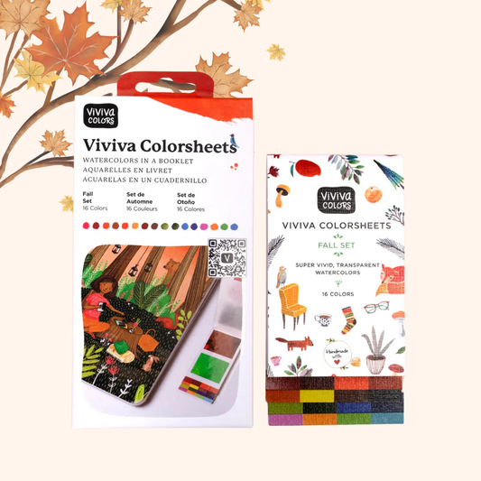 Feuilles de Couleurs Viviva – Palette d’Automne