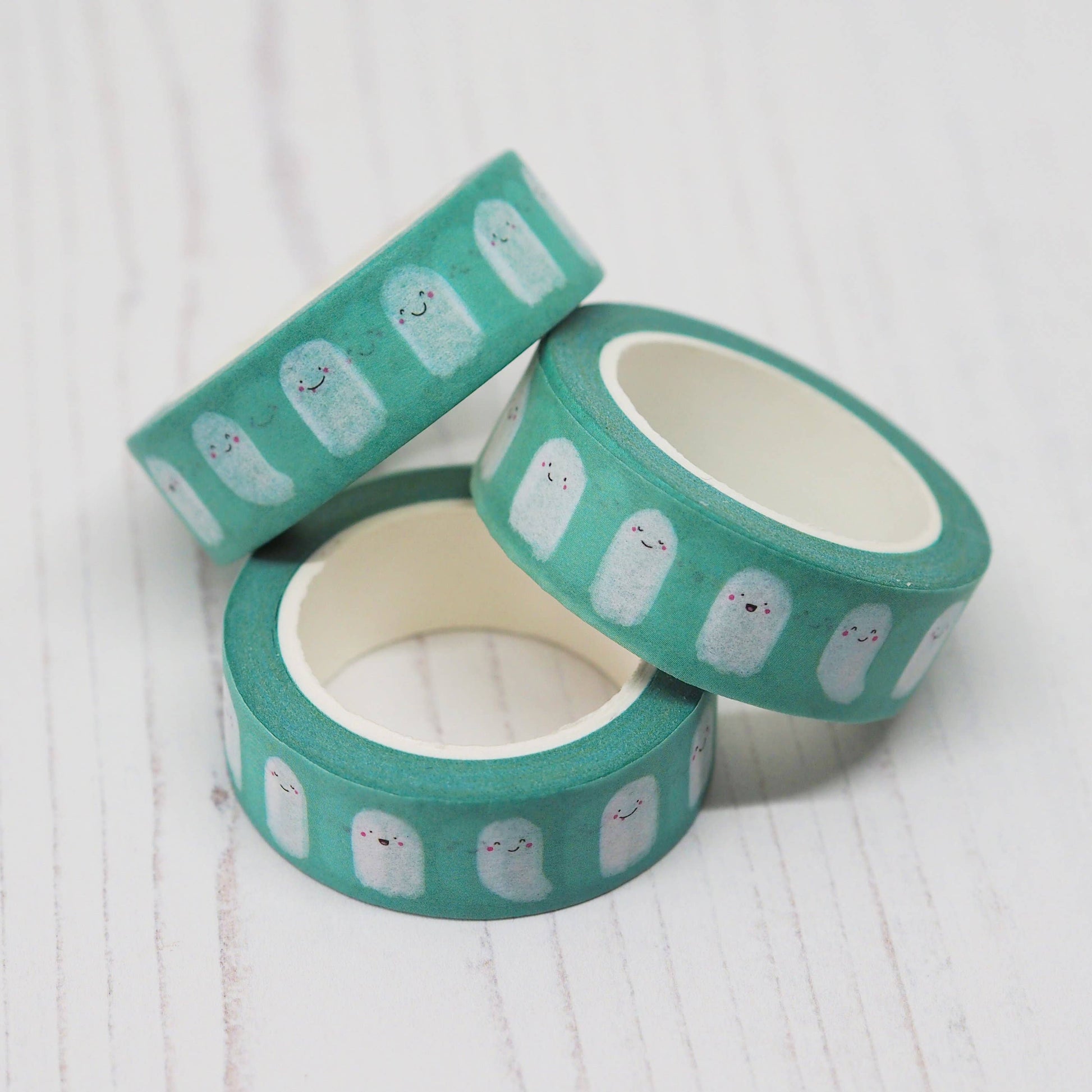 Washi Tape Green ghost