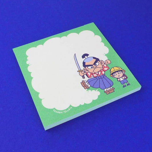 Bloc-notes carré illustré – Yeaaah! Studio