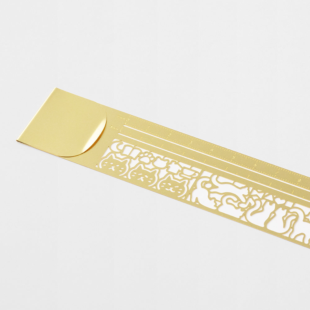 regle-normographe-clip-motifs-chats-or vue 3