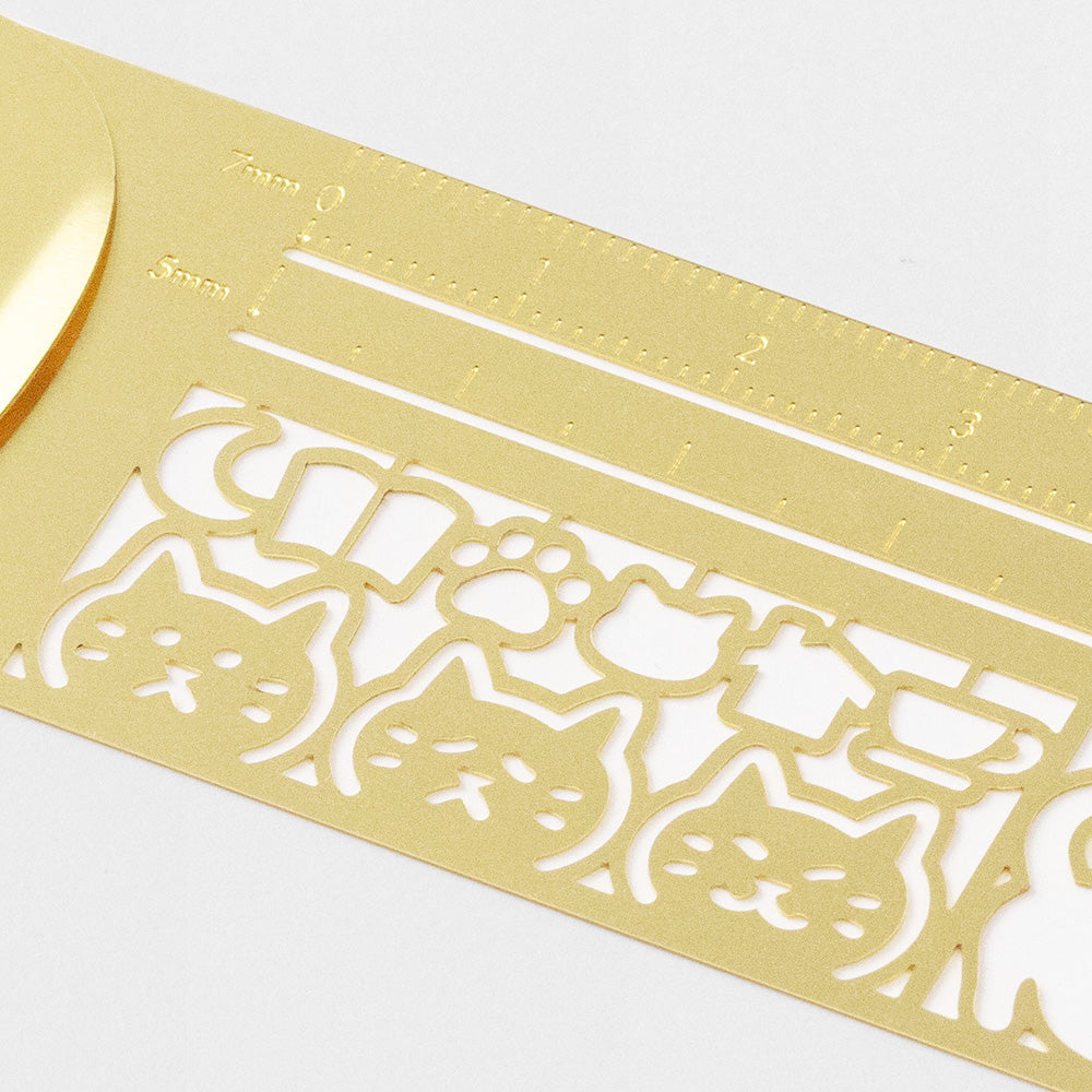 regle-normographe-clip-motifs-chats-or vue 4