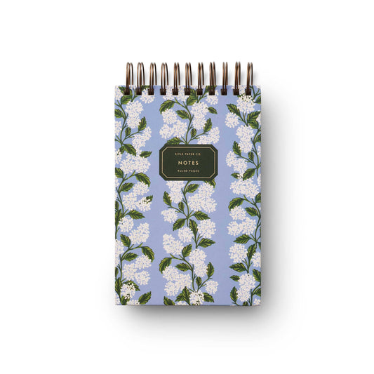 Bloc-notes en spirale de bureau Hortensia - Rifle paper Co