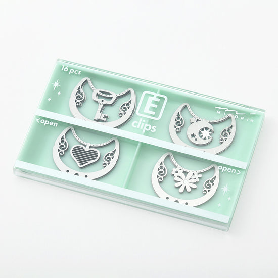 midori-e-clips-fleurs-papeterie-coeur vue 3