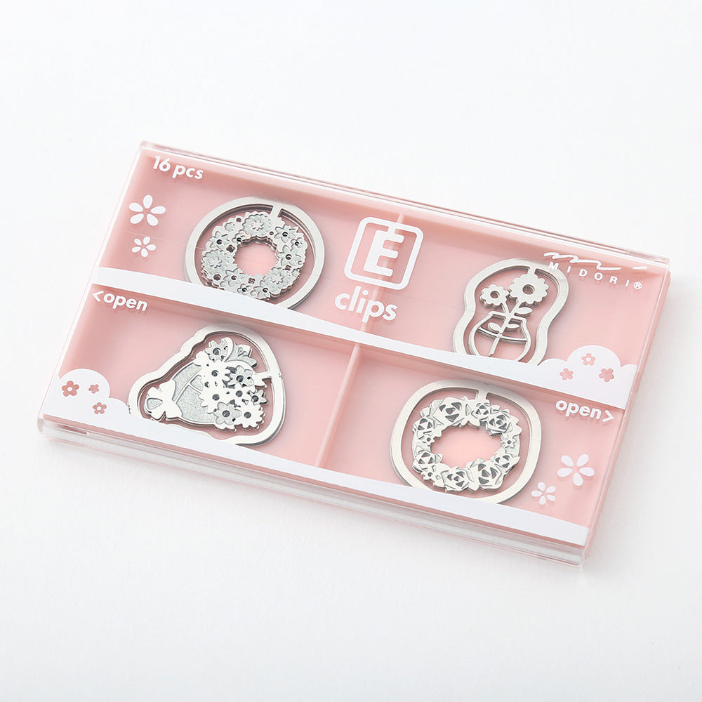 midori-e-clips-fleurs-papeterie-coeur vue 9