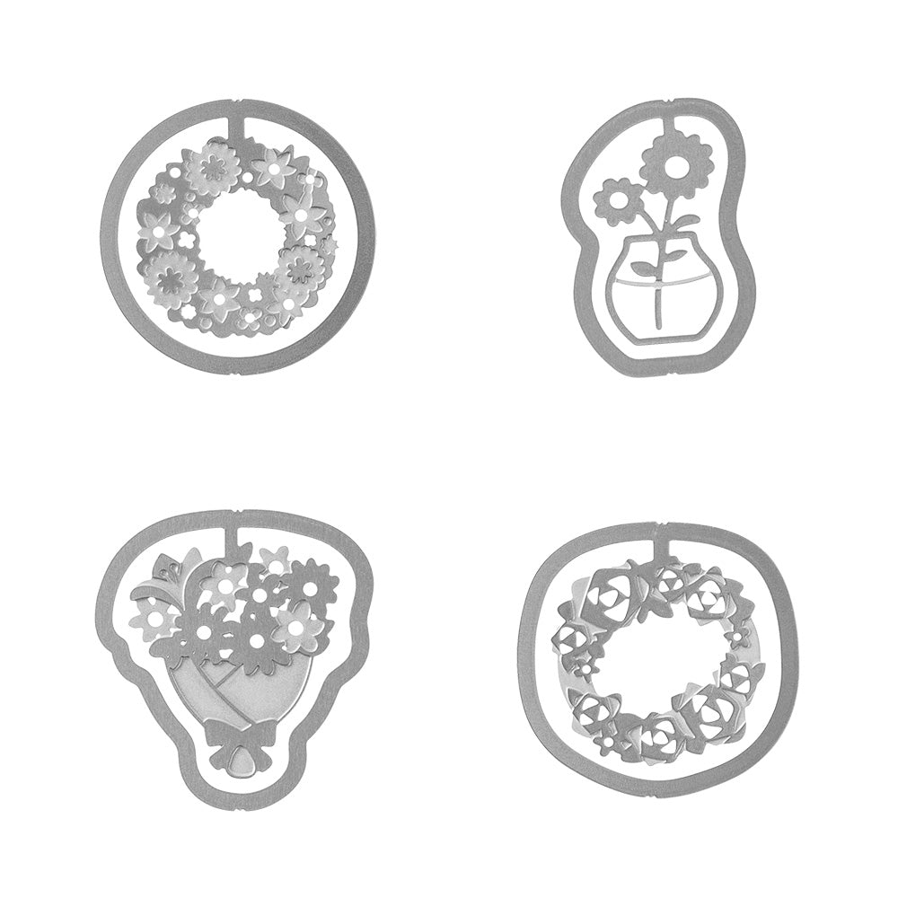 midori-e-clips-fleurs-papeterie-coeur vue 10