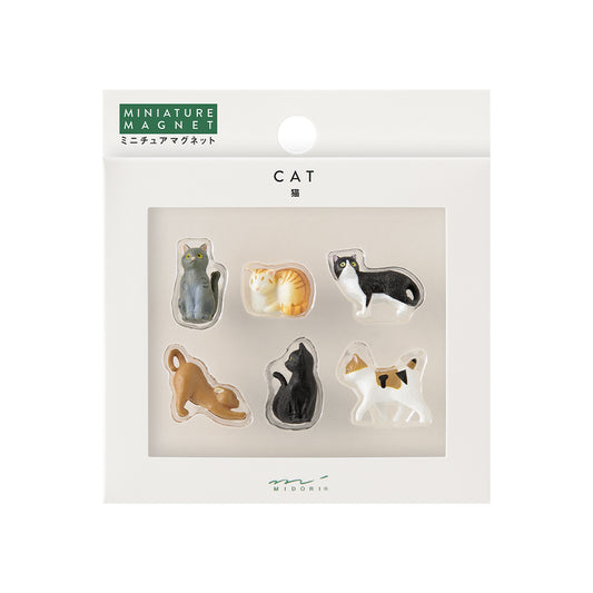Mini magnet chats Midori