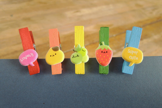 Stickers Fruits colorés - Doux Amer
