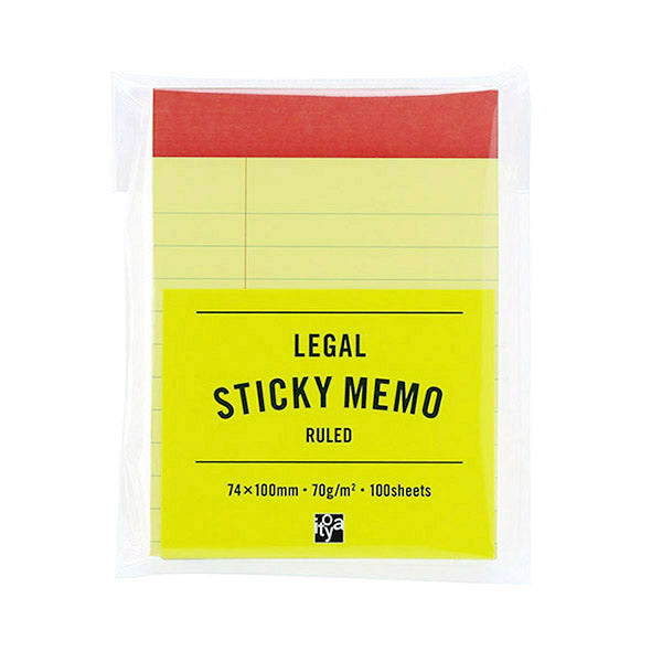 mini-legal-sticky-memo-l-icone-us-en-version-japonaise vue 1
