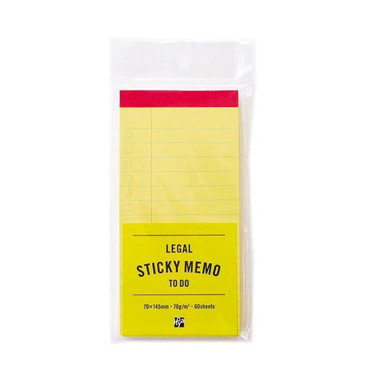 Mini Legal Sticky Memo – L’icône US, en version japonaise