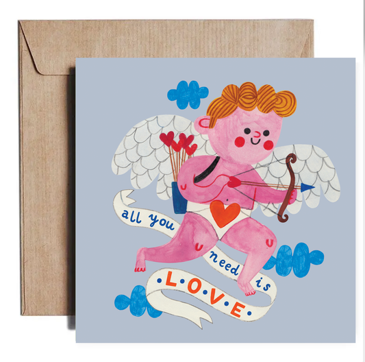 Carte de vœux « CUPIDON » – Daria Solak