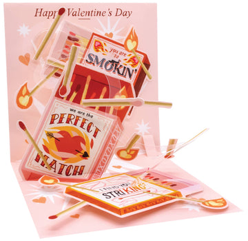 Carte pop-up 3D « Perfect Match » – spécial Saint-Valentin