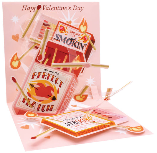 Carte pop-up 3D « Perfect Match » – spécial Saint-Valentin