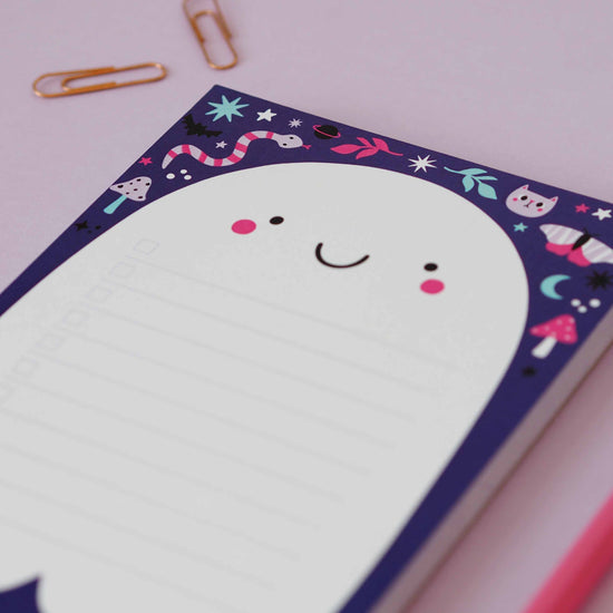 bloc-notes-mini-cute-ghost-violet-a6 vue 2