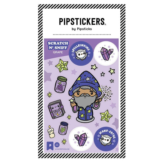 Stickers Scratch'n Sniff Spell-tacular Pipsticks