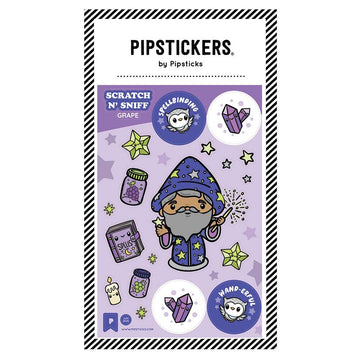 Stickers Scratch'n Sniff Spell-tacular Pipsticks