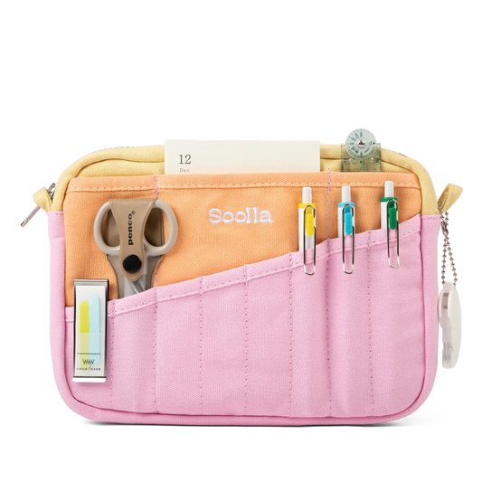 Pochette Studio multicolore - SOOLLA - Coloris au choix