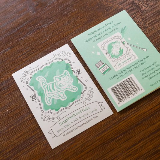 Cartes Ink « Chats du quartier » | Thousand Skies