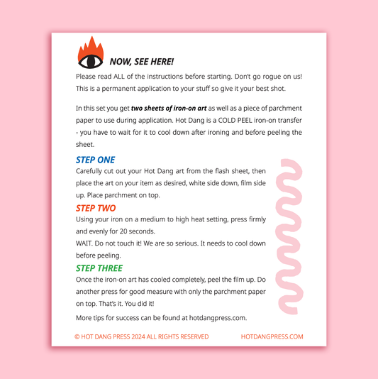 Gingerbread House – Transferts à repasser Hot Dang Press