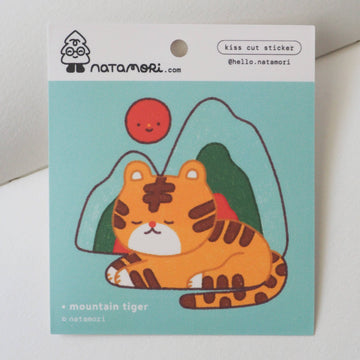 Sticker vinyle prédécoupé « Tigre des montagnes » | Natamori