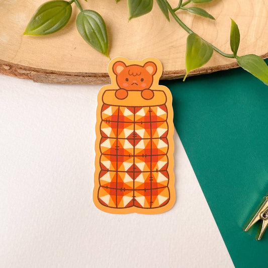 Sticker « Ours endormi » | Laurel Mae Art