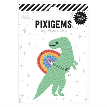 Sticker Pixigems « Tiki T-Rex » – Pipsticks