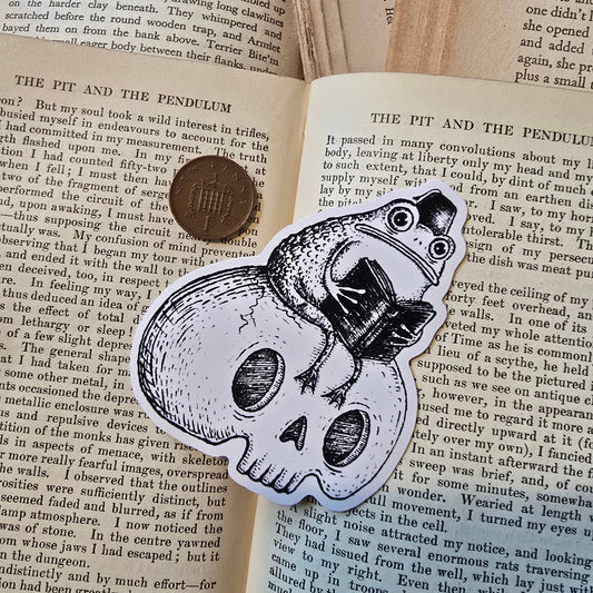 Sticker Studious Mars Toad | Jon Turner