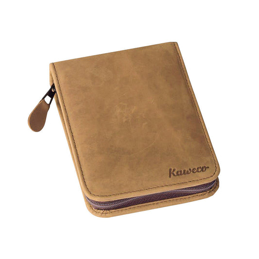 Étui de voyage pour stylos Kaweco – Cuir suédé brun