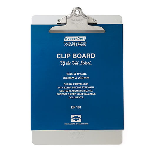 Clip Board aluminium – Penco (A4 ou A5)