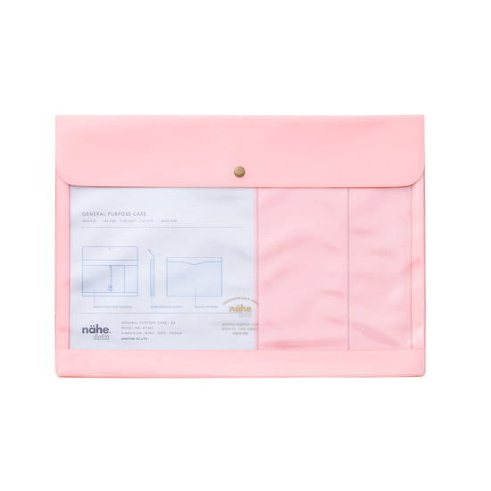 Nähe - Pochette General Purpose – Format A4 rose