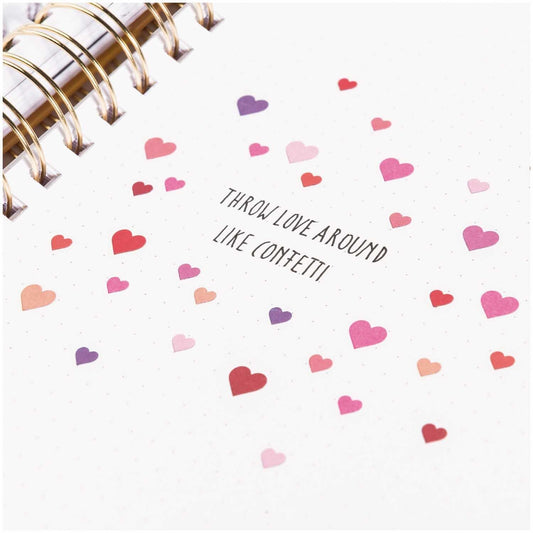 Paper Poetry – Stickers Cœurs (264 pièces)