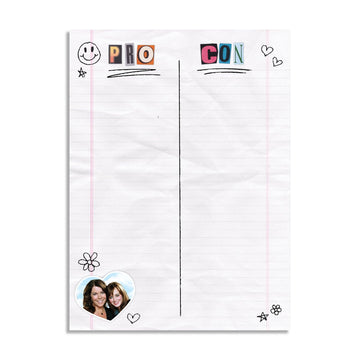 Bloc-notes « Pour & Contre de Rory » – Gilmore Girls | Pipsticks