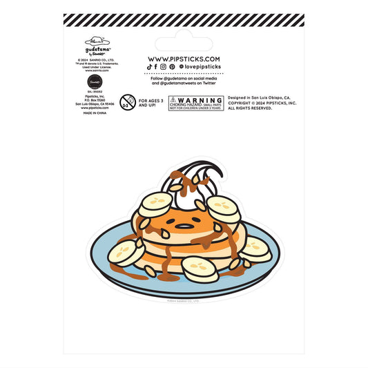 Stickers Scratch n' Sniff (Vanille) - Petit déjeuner Gudetama - Pipsticks