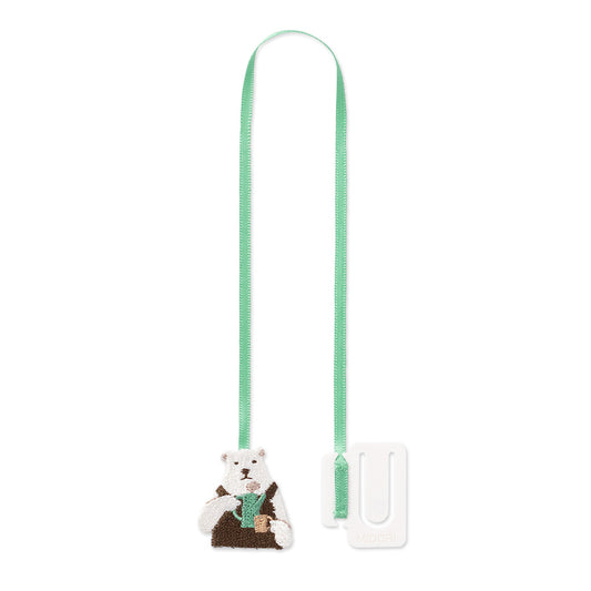 Marque page clips - Ours polaire