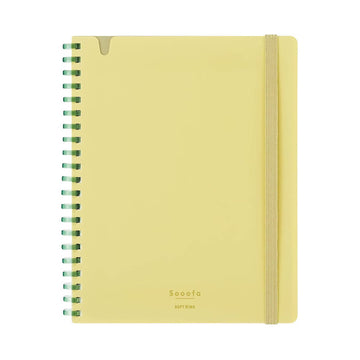 Carnet anneaux A5 – Kokuyo Sooofa jAUNE VERT

