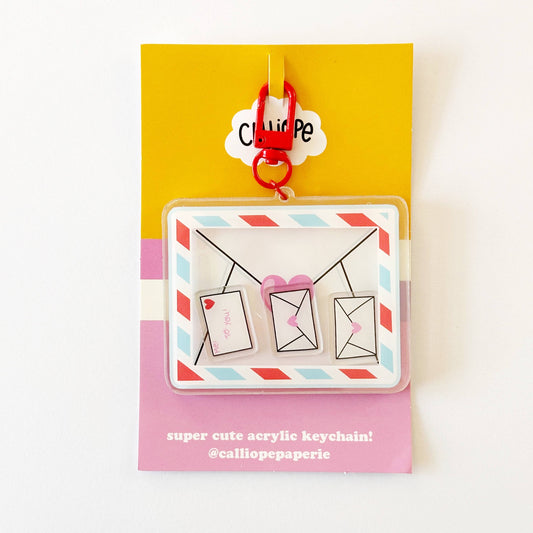 Porte-clés Love Letters – Calliope Pencil Factory