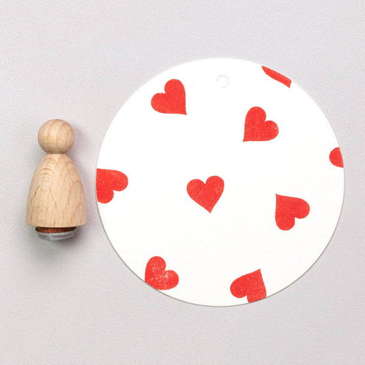 Tampon | Cœur -M - Perlenfisher