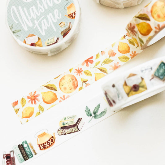 Ruban washi – Bibliothèque | Wild Pencil Studio