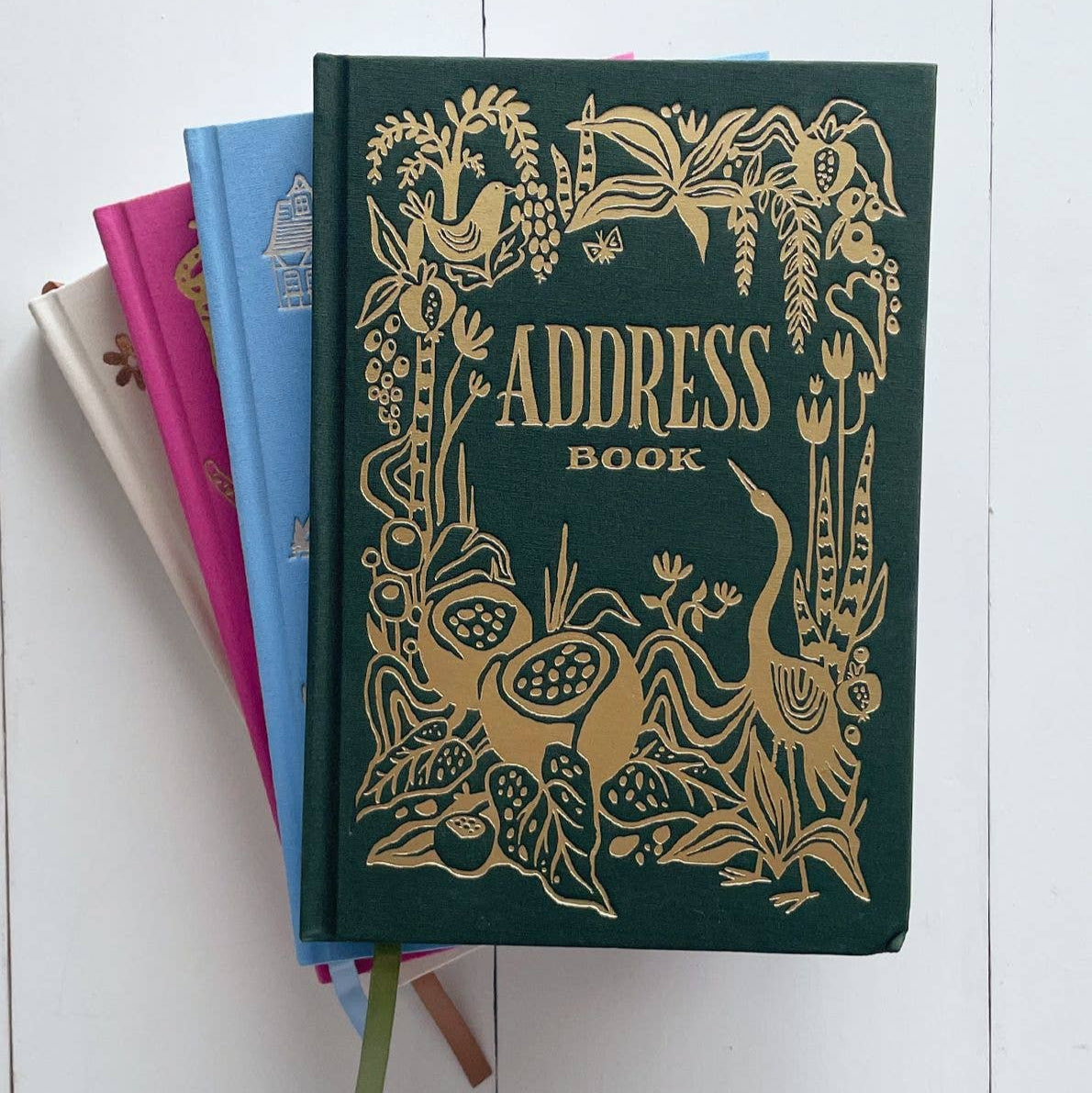 carnet-dadresses-crane-vert vue 5