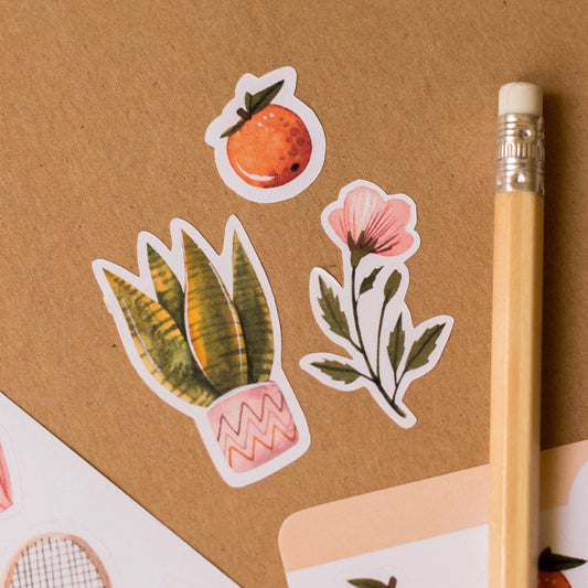 Planche de stickers été – Wild Pencil Studio